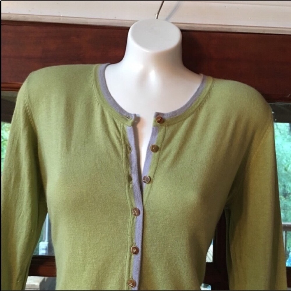 Pazuki Silk & Cashmere Cardigan Sz M